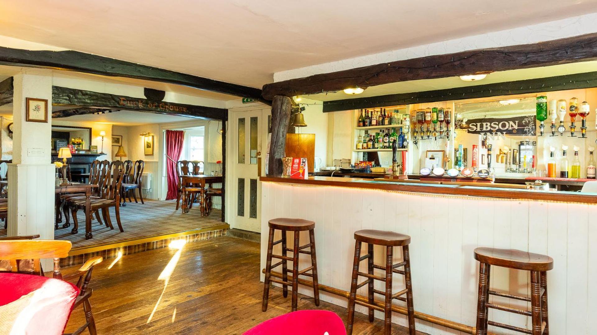 The Sibson Inn Hotel Water Newton Exterior foto